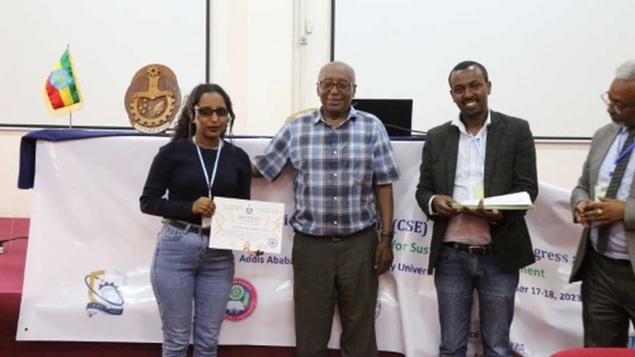 Honored by the Chemical Society of Ethiopia